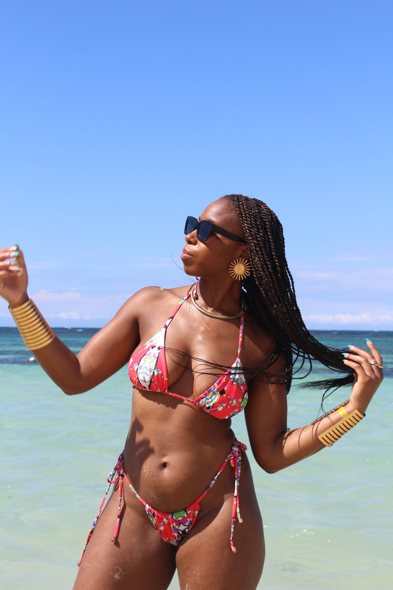Carnival Bikini Bottoms - Red