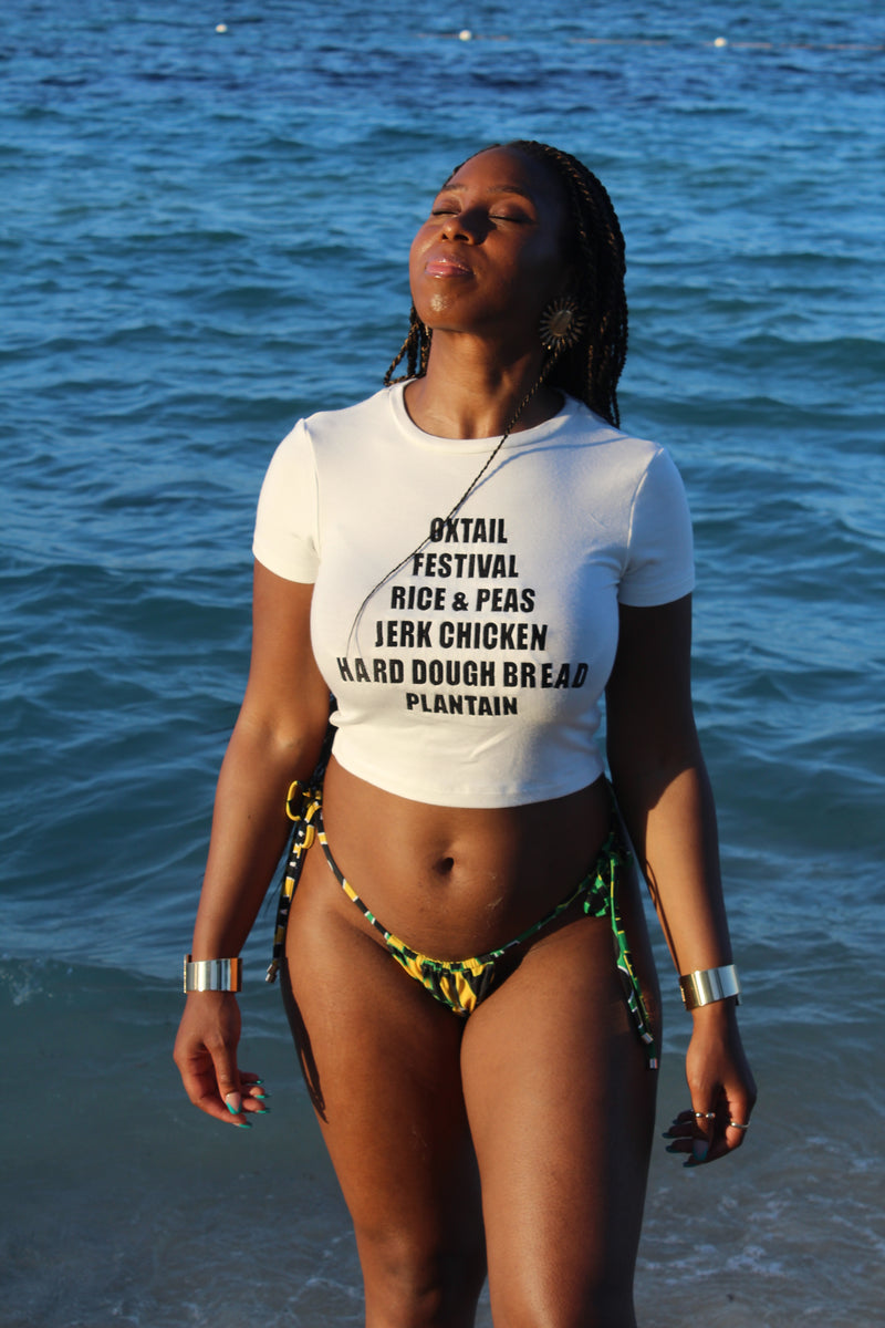 Yard Food Tee - White