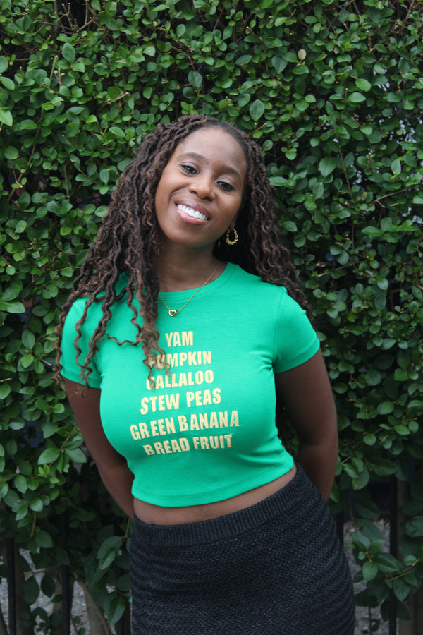 Ital Food Tee - Green